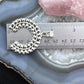Southwestern Style Sterling Silver Decorated Unisex Cluster Naja Pendant