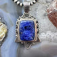 Silver Rectangle Sodalite Decorated Fashion Pendant For Women