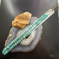 Vintage Native American Chunky Turquoise & Heishi Shell 28" Necklace For Women