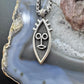 Vintage Silver Tribal Mask Unisex Fashion Pendant