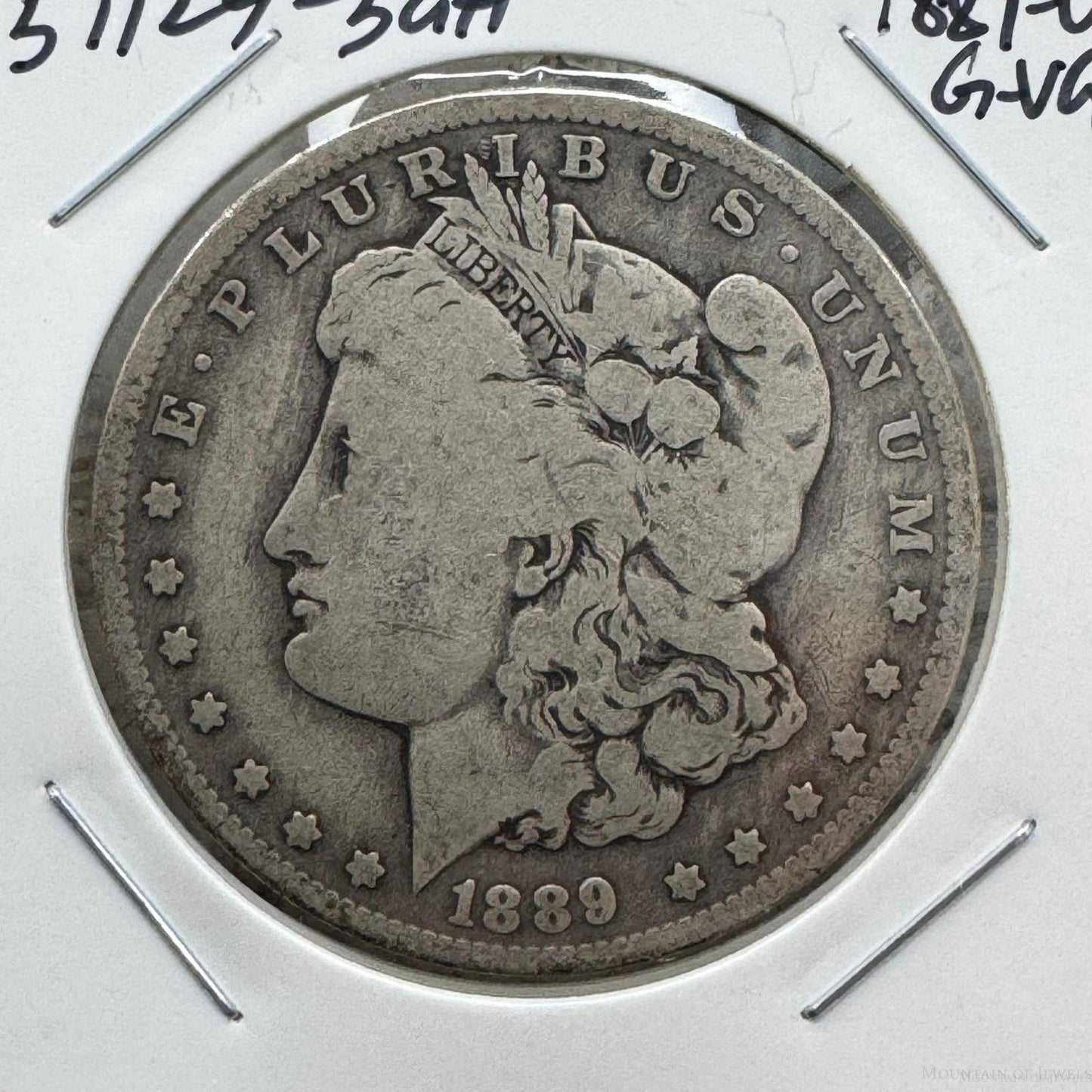 1889-O US 90% Morgan Silver Dollar G-VG #51124-5GH