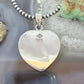 Sterling Silver Southwestern Style Cotton Candy Heart Pendant For Women