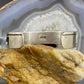 Joe H. Quintana Vintage Native American Silver Overlay Bracelet For Women #2