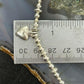 Carolyn Pollack Sterling Silver 4-6mm Beads w/Tiny Heart Pendant 17" Necklace For Women