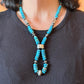 Sterling Silver Southwestern Style Turquoise Disk Beads & Starling Beads 20" Necklace For Women