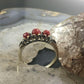 Carolyn Pollack Sterling Silver 3 Oval Red Coral Ring With Size Variety For Women