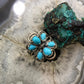 Carolyn Pollack Sterling Silver 6 Sleeping Beauty Turquoise Ring Size 8 For Women