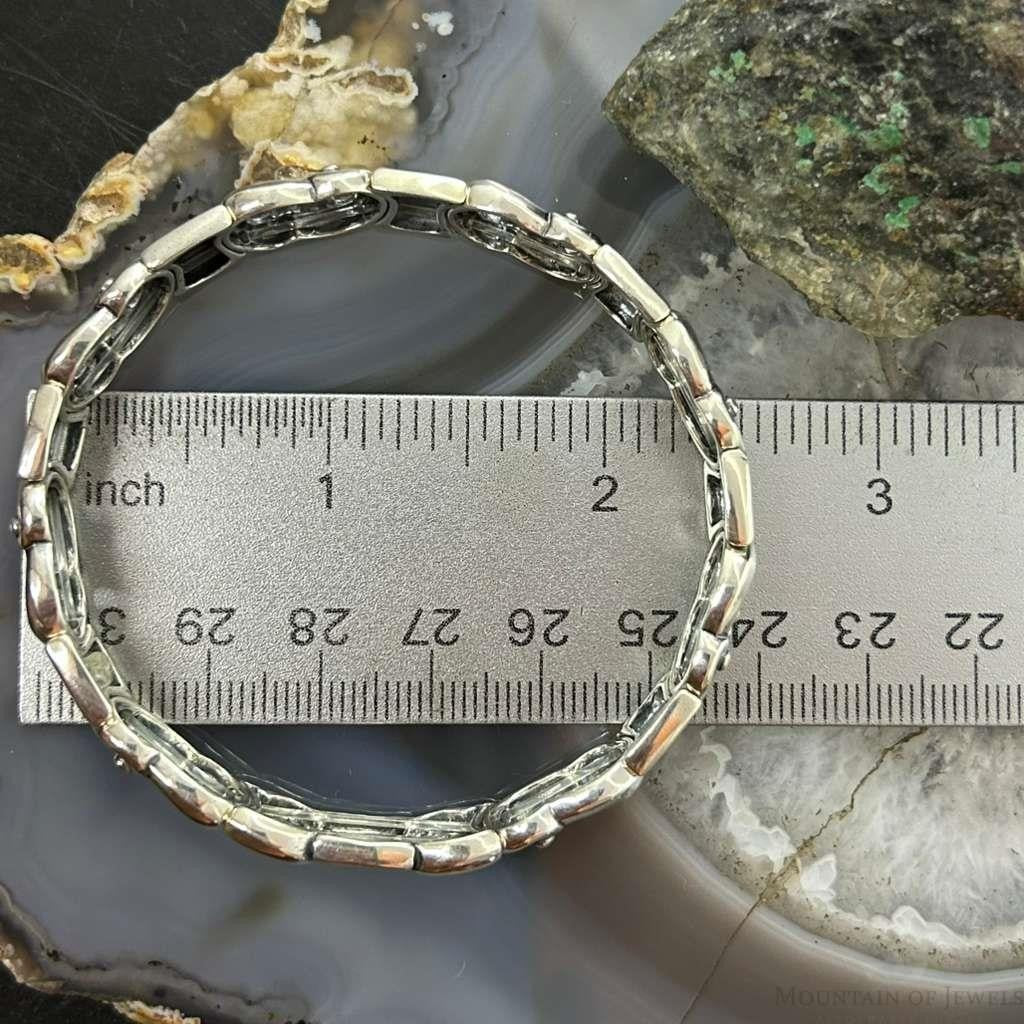 Carolyn Pollack Sterling Silver Swirl Stretch Bracelet For Women