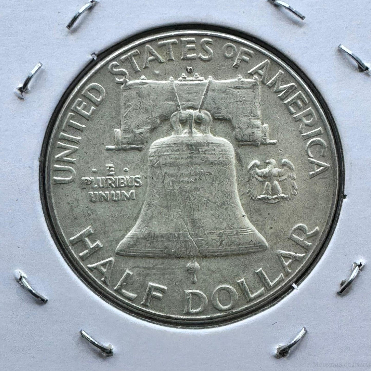 1963-D US Franklin Half Dollar .900 Silver VF-XF #60124-6E