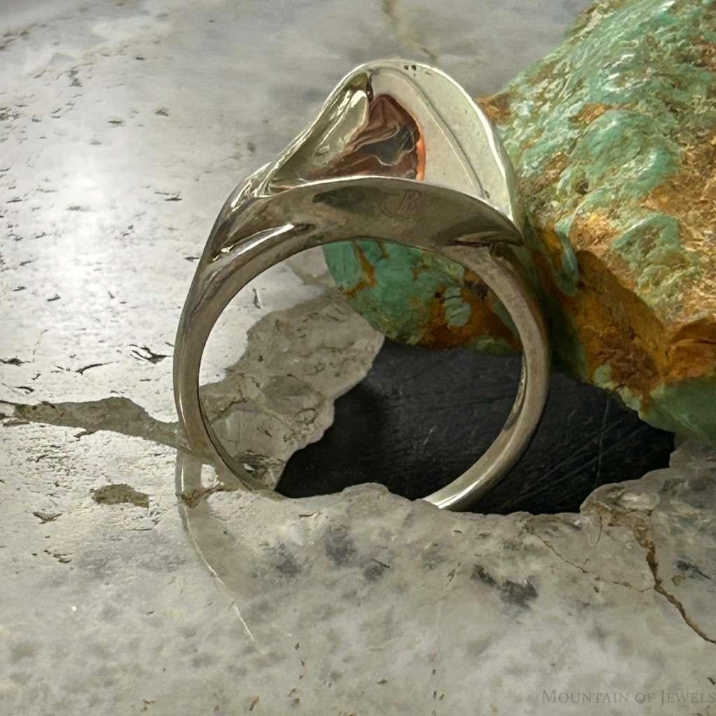 Carolyn Pollack Sterling Silver Calla Lily Floral Ring For Women