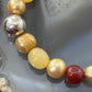 Carolyn Pollack Multi Stone Beaded 4mm-12mm Stretch Bracelet For Women