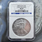 2008 US 1.0oz Early Release American Silver Eagle NGC MS69 #3135998-134EG