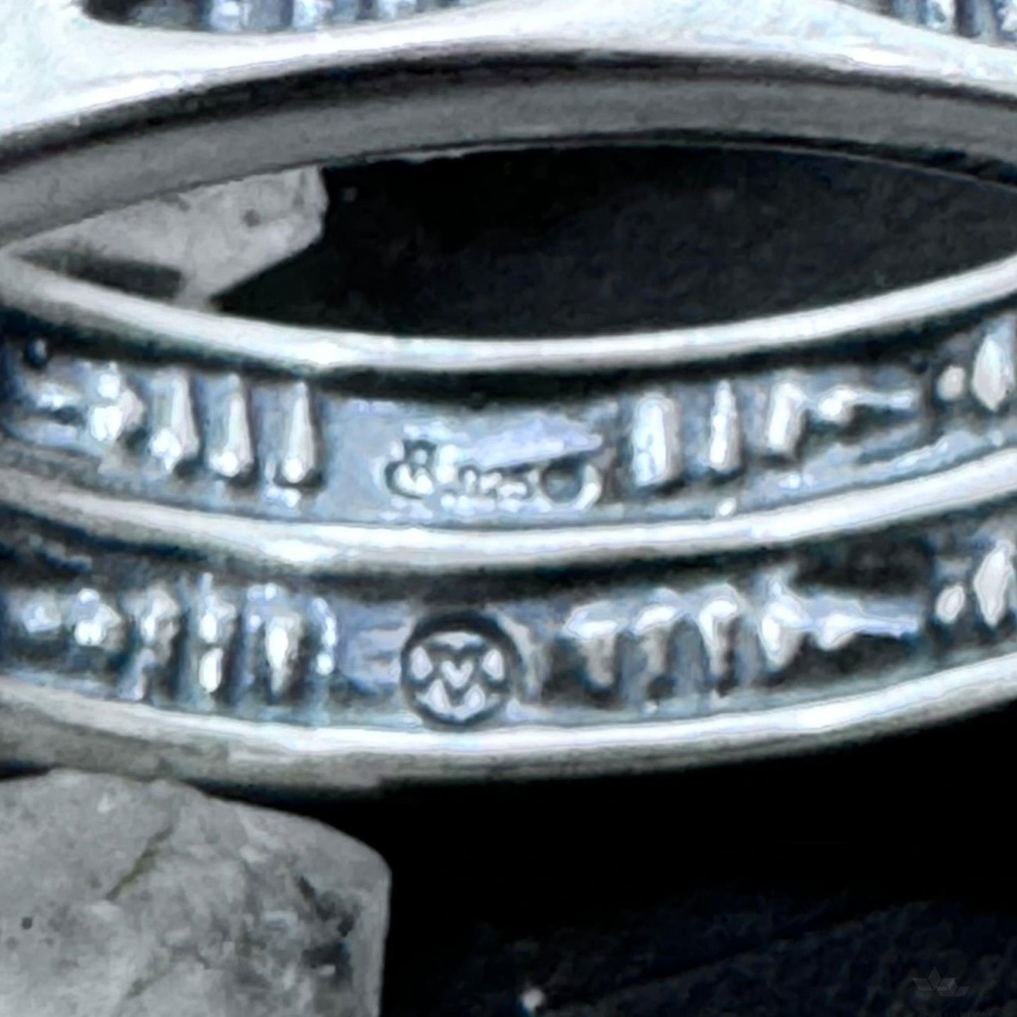 Carolyn Pollack American West Sterling Silver Engraved Unisex Band Ring