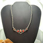 Carolyn Pollack Sterling Silver Multi Stone Pendant Beads Necklace For Women