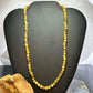 Sterling Silver 6mm Round Golden Tiger's Eye Beads 20" Necklace For Women