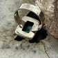 Sterling Silver Southwestern Style Malachite Chrysocolla Bar Ring Size 10 For Women