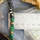 Sterling Silver Hematite & Malachite Beaded 18" Necklace For Women