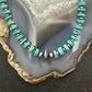 Sterling Silver Southwestern Style Blue Turquoise Beads Various Sterling Beads, Necklace For Women.