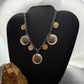 Carolyn Pollack Sterling MOP Disc, Peridot, Concho 19" Twisted Rope Necklace