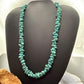 Vintage Native American Natural Nugget Turquoise Beads 18" Necklace For Women