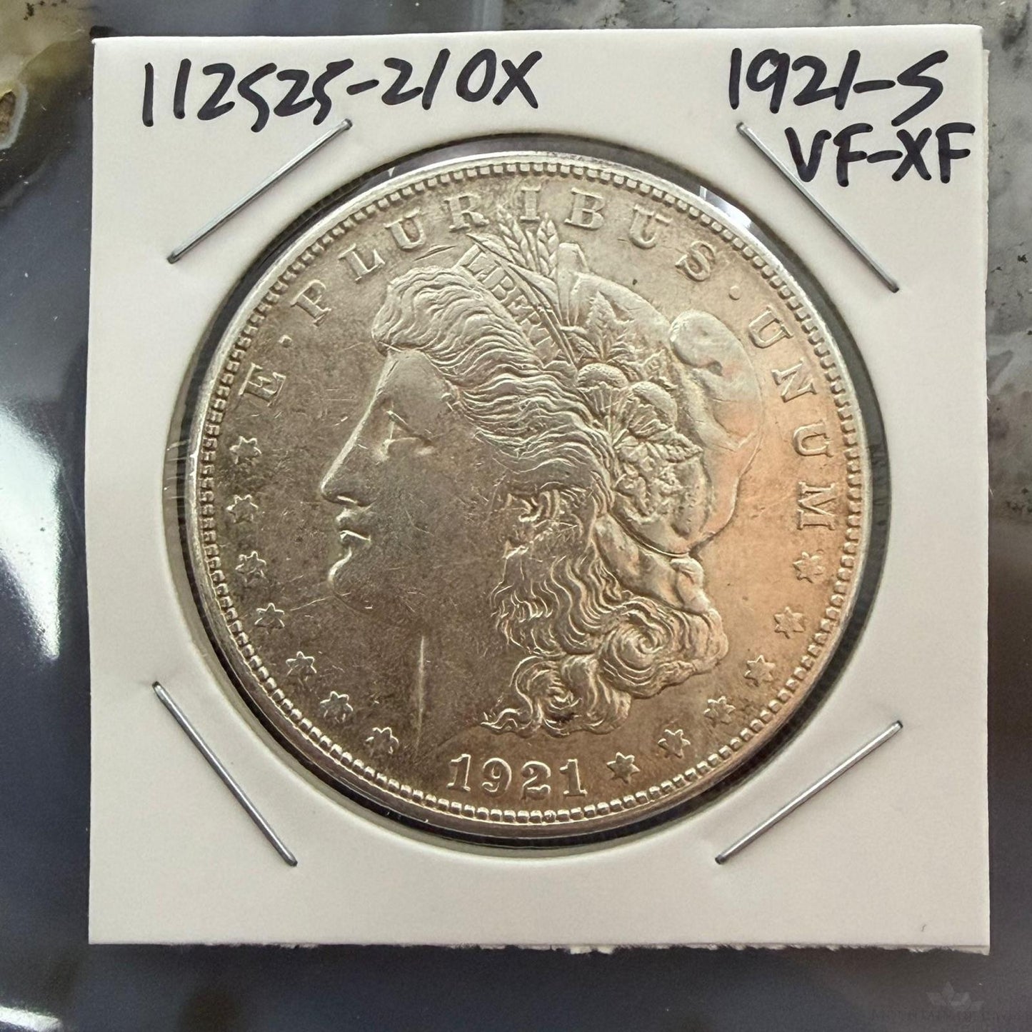 US 1921-S 90% Morgan Silver Dollar VF-XF Beautiful #112525-21OX