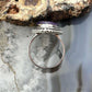 Sterling Silver Southwestern Style Teardrop Charoite Ring Size 7 For Women