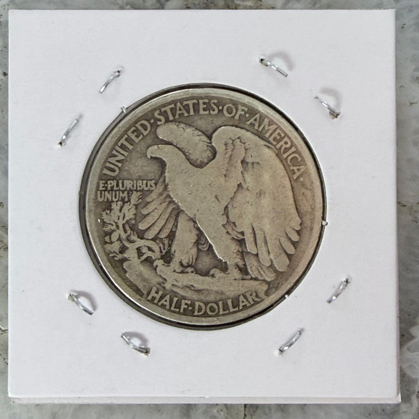 1936 US Walking Liberty Half Dollar 90% Silver VG-F #20126-12