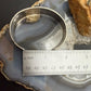 Vintage F.M Begay Native American Sterling Silver Needlepoint Turquoise Cuff For Women