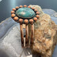 Copper Southwestern Style Tibetan Turquoise & Spiny Oyster Bracelet For Women