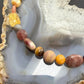 Carolyn Pollack Sterling Silver Multistone Beads 16"-20" Necklace For Women