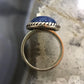 Carolyn Pollack Sterling Silver Large Oval Denim Lapis Ring Size 6.25 For Women