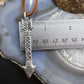 Gary Custer Sterling Silver Tufa Cast Unisex Arrow Pendant w/Adjustable Leather Cord