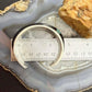 Vintage Native American Sterling Silver Onyx & Turquoise Tapered Bracelet For Women