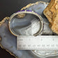 Vintage Native American Sterling Silver Sugilite & Opal Inlay Bracelet For Women