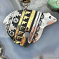 Tommy & Rosita Singer Native American Sterling Silver & GF Overlay Unisex Bear Pendant