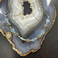 Carolyn Pollack Southwestern Style Sterling Silver Bead and Blue Topaz Necklace For Women