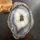 Southwestern Style 8mm Copper Navajo Pearl Round & Turquoise 18"-20" Necklace