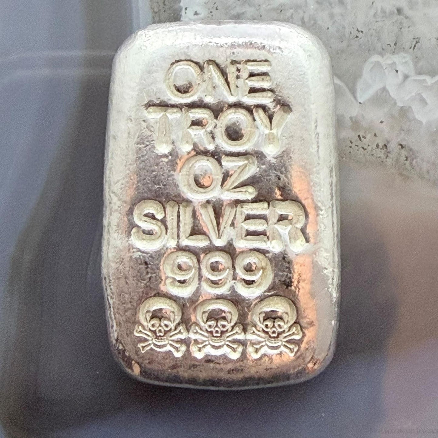 One Troy Ounce of .999 Fine Silver Bar #PX.EO