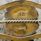 Abel Cone Sterling Silver Oval Rhodochrosite Decorated Bracelet For Women
