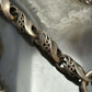 Sterling Silver Swirl Link Fashion 9" Bracelet/Anklet For Women