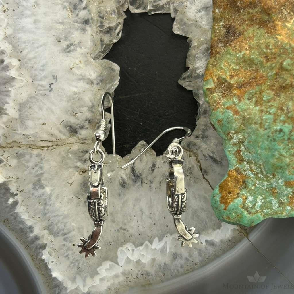 Carolyn Pollack Sterling Silver Spurs Dangle Earrings For Women