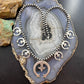 Sterling Silver Southwestern Style 6 Small Naja & Large Naja Squash Blossom Necklace For Women