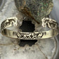 Lloyd Becenti Native American Sterling Silver Horses in The Wild Storyteller Bracelet#1