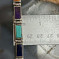Christine Wolf Sterling Silver Double Side Multi-Stone Link Bracelet For Women
