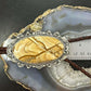 Sterling Silver Southwestern Style Oval Picture Jasper Decorated Bolo Tie For Men