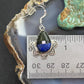 Clifton Aguilar Sterling Silver Teardrop Multistone Inlay Dangle Earrings For Women #1