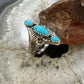 Carolyn Pollack Sterling Silver 3 Sleeping Beauty Turquoise Decorated Ring For Women