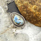 Sterling Silver Southwestern Style Golden Hill Turquoise Adjustable Ring For Women #1