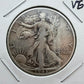 1943 US Walking Liberty Half Dollar 90% Silver VG-F #121725-7E