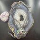 Carolyn Pollack Southwestern Style Sterling Silver Abalone Dragonflies Necklace For Women